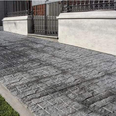 Baldosas Exterior Recto Grande Gris Moro 40x40 1ra Ecostone